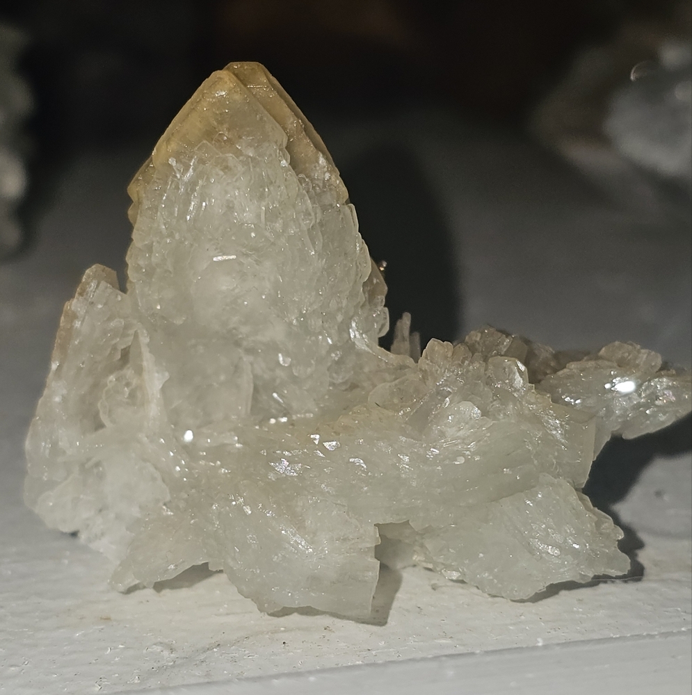 Barite blades
